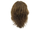 Film Lacefront Wig 100% handtied - Euro Hair 7.8-9.8Inch Red Brown