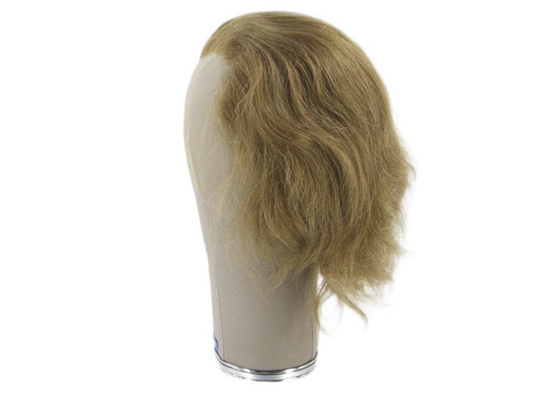 Film Lacefront Wig 100% handtied - Euro hair 5.9-7.8inch Medium Blonde