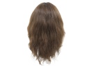 Film Lacefront Wig 100% handtied - Euro Hair 9.8Inch Dark Brown