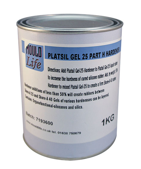 MOULDLIFE PlatSil Gel 25 Hardener, 1kg
