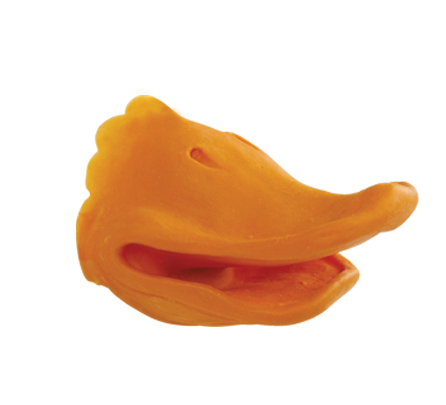 TIGA-D Entenschnabel gelb Latex Rubber