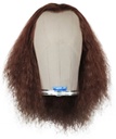 Film Lacefront Wig 100% handtied - Euro Hair 11.8Inch Brown 