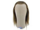 Film Lacefront Wig 100% handtied - European Hair,⌀59cm,Hair Length: 25-30cm, Brown