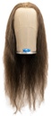 Film Lacefront Wig 100% handtied - Euro Hair 7.8-9.8Inch Dark Grey
