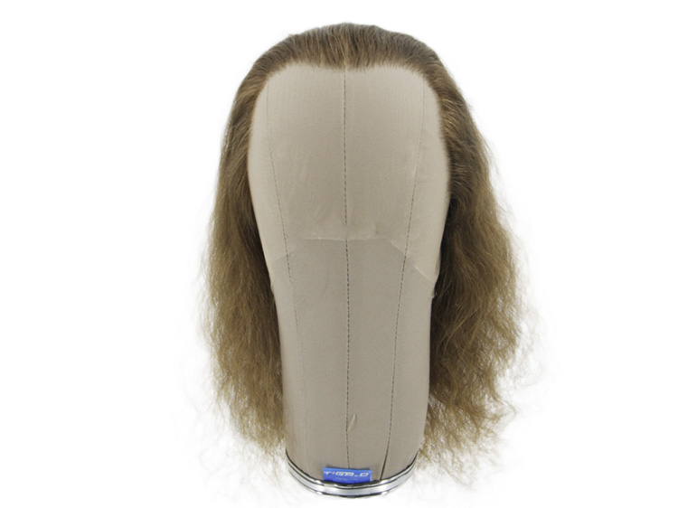Film Lacefront Wig 100% handtied – European Hair,  11.8-13.8inch Dark Blond