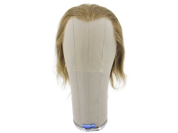 Film Lacefront Wig 100% handtied - Euro hair 5.9inch Medium Blonde