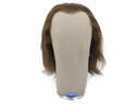 Film Lacefront Wig 100% handtied - Euro Hair 7.8-9.8Inch Dark Brown 