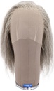 ATB Film Lacefront Woman Wig 100% Handtied – ⌀57cm,Euro Hair, 10cm33cm, Tritone Grey
