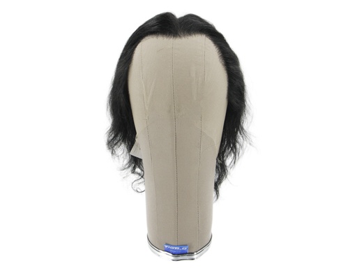 [SW-SR-ATB-F-1810-103.1] Film Lacefront Wig 100% handtied, European Hair, 5.9-7.8inch  Black 