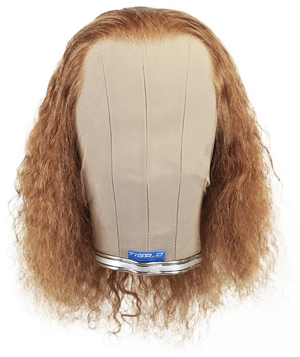 [SW-SR-ATB-F-1011-03] Film Lacefront Wig 100% handtied - Euro Hair 7.08-13.7Inch Dark Blond