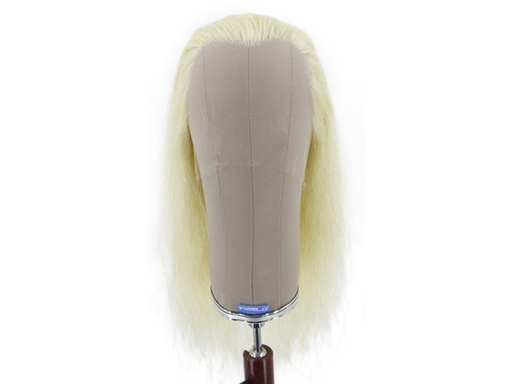 [SW-SR-ATB-F-1810-65] Film Lacefront Wig 100% handtied - European hair,  19.6-21.6inch Light Blonde Grey