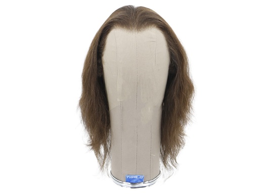 [SW-SR-ATB-F-191202-05] Film Lacefront Wig 100% handtied - Euro Hair 9.8Inch Dark Brown