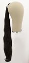 Hairpiece, Human Hair 75cm (128gr), color Dark
