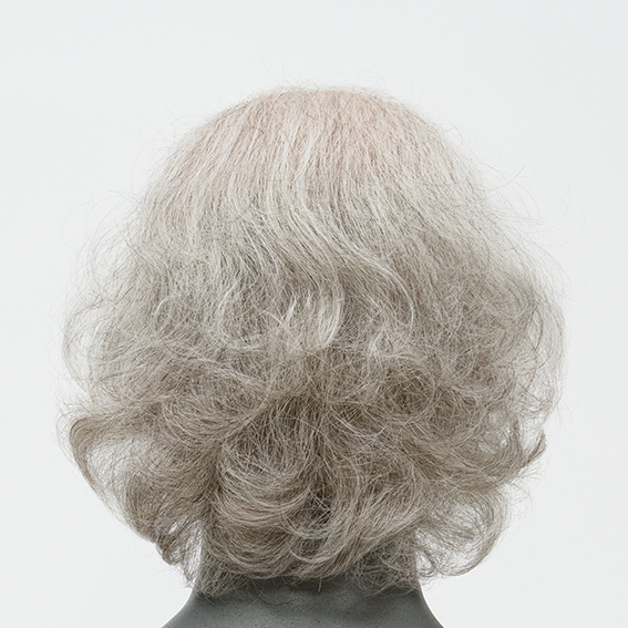 ATB GUNDUL Silicone Bald Wig with thinning hair on top