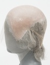 ATB GUNDUL Silicone Bald Wig with thinning hair on top