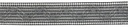 ATB Wig Elastic Ribbon S- silicon (anti-slip),  1inch (25mm)