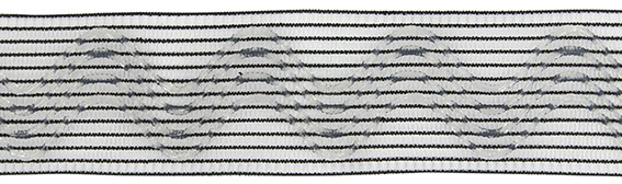ATB Wig Elastic Ribbon S- silicon (anti-slip),  1.6inch (40mm)