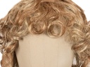 Theatre Hardfront Wig 100% wefted - Synthetic hair 11.8inch Red with blond strands