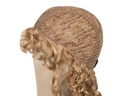 Theatre Hardfront Wig 100% wefted - Synthetic hair 11.8inch Red with blond strands