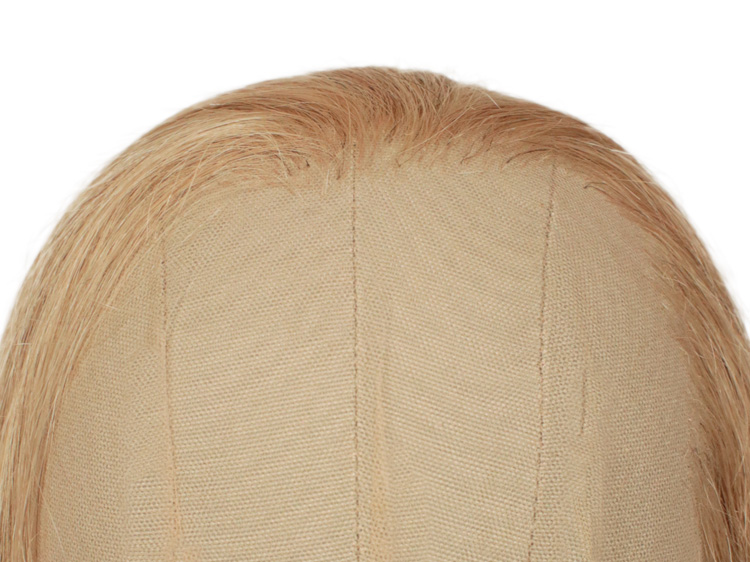 Theatre Lacefront Wig 100% handtied - Synthetic hair 15.7inch Blond