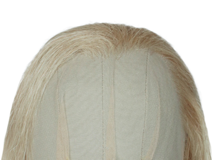 Theatre Lacefront Wig 100% handtied - Synthetic hair  16.1inch Blond