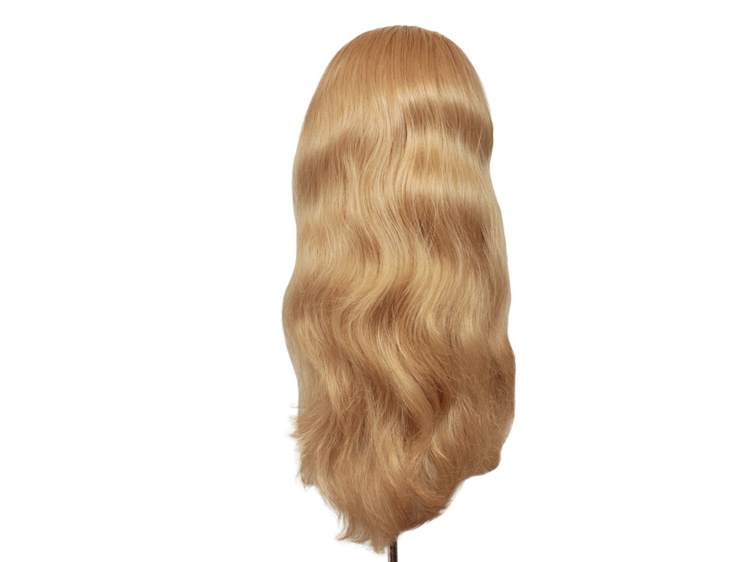 Theatre Lacefront Wig 100% handtied - Synthetic hair 16.5inch Blond