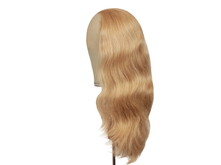 Theatre Lacefront Wig 100% handtied - Synthetic hair 16.5inch Blond
