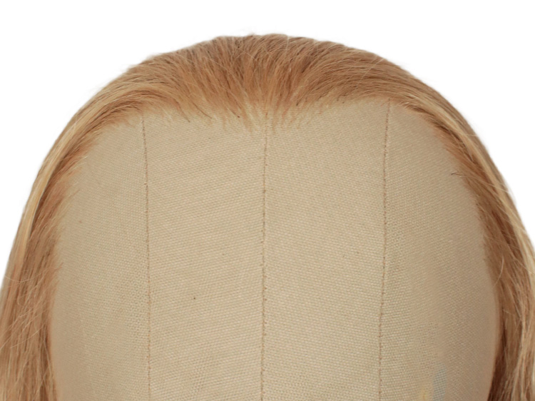 Theatre Lacefront Wig 100% handtied - Synthetic hair 16.5inch Blond
