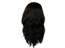 Theatre Lacefront Wig 100% handtied  – Synthetic hair, Dark Brown 14.5inch