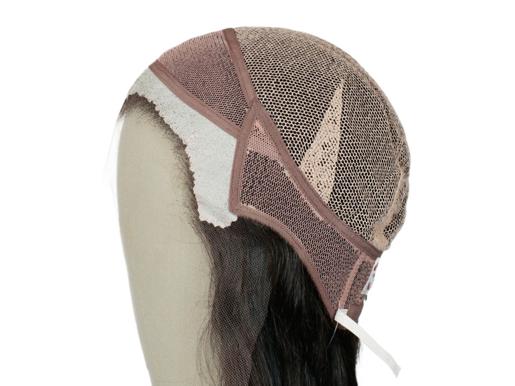 Theatre Lacefront Wig 100% handtied  – Synthetic hair, Dark Brown 14.5inch