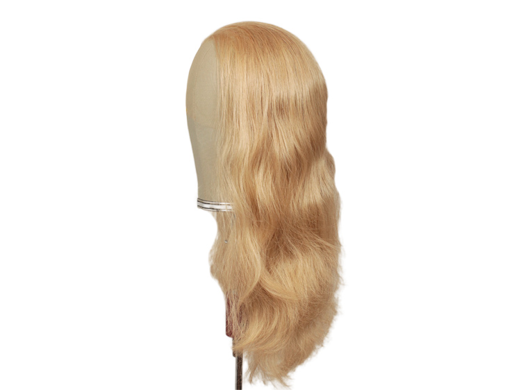 Theatre Lacefront Wig 100% handtied - Synthetic hair 15.7inch Blonde