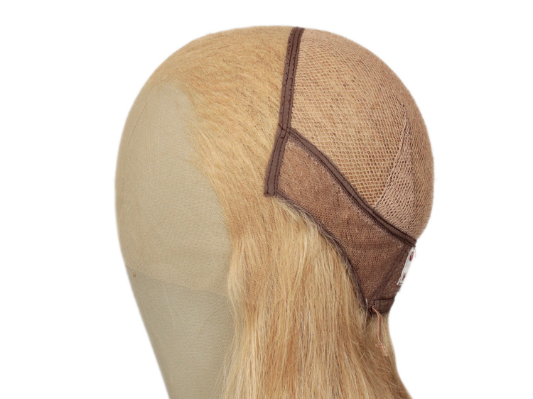 Theatre Lacefront Wig 100% handtied - Synthetic hair 15.7inch Blonde
