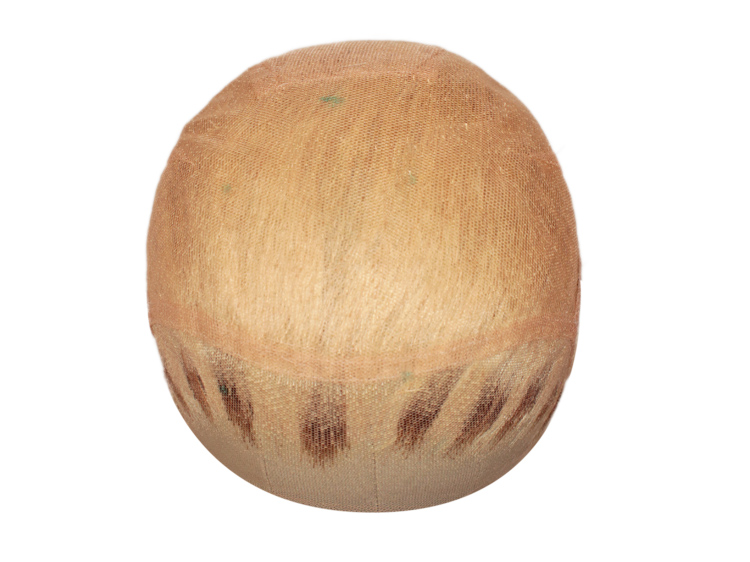 Theatre Lacefront Wig 100% handtied - Synthetic hair 11.8inch Blond with brown strands