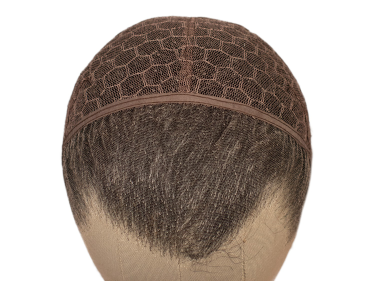 Theatre Lacefront Wig 100% handtied -Yak hair 7inch Dark grey