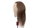 Theatre Lacefront Wig 100% handtied - Yak hair 14.9inch Brown
