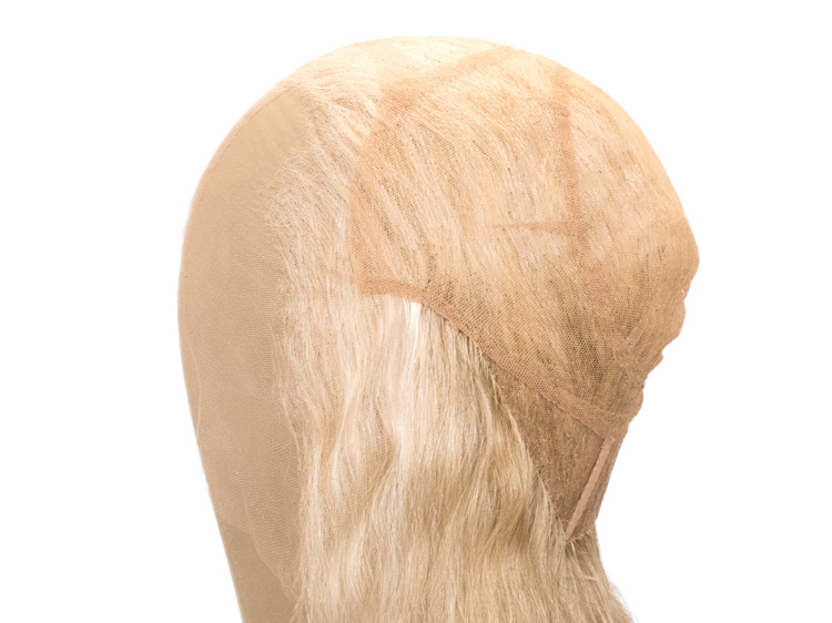 Filmwig Lacefront Wig 100% handtied – Mohair, 9.8inch, Grey 