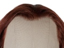 Film Lacefront Wig 100% handtied - Euro Hair 11.8Inch Brown 