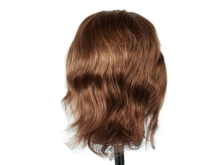 Film Lacefront Wig 100% handtied - Euro hair 5.9inch Brown