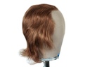 Film Lacefront Wig 100% handtied - Euro hair 5.9inch Brown