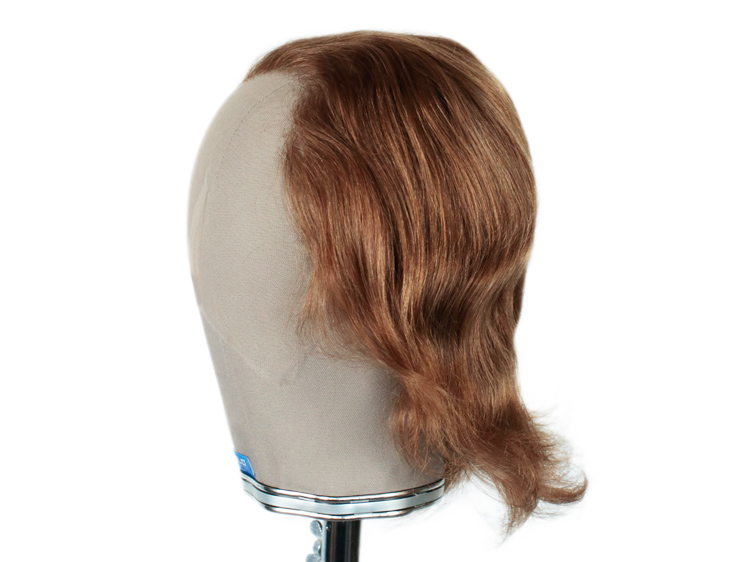 Film Lacefront Wig 100% handtied - Euro hair 5.9inch Brown