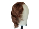 Film Lacefront Wig 100% handtied - Euro hair 3.9-5.9inch Brown