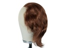 Film Lacefront Wig 100% handtied - Euro hair 3.9-5.9inch Brown