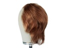 Film Lacefront Wig 100% handtied - Euro hair 3.9-5.9inch Light Auburn