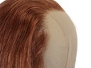 Film Lacefront Wig 100% handtied - Euro hair 17.7inch Medium Auburn Blond