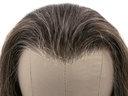Film Lacefront Wig handtied – European hair 11.8inch Dark Grey