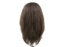 Film Lacefront Wig handtied – European hair 11.8inch Dark Grey
