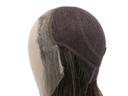 Film Lacefront Wig handtied – European hair 11.8inch Dark Grey