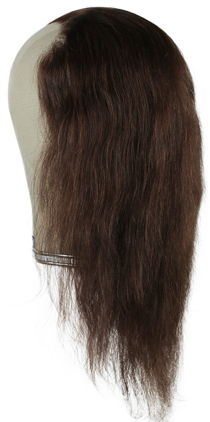 Film Lacefront Wig 100% handtied - Euro Hair 13.7Inch Brown