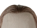 Film Lacefront Wig 100% handtied - Euro hair 21.6 Brown-Grey