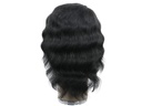 Film Lacefront Wig 100% handtied, Ø59cm Length 15-20cm  Black 